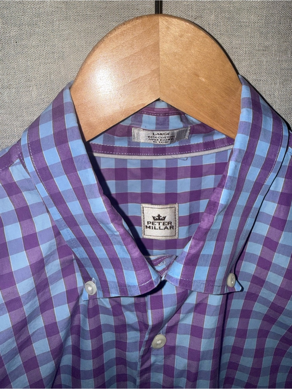 Peter Millar button down - Picture 3 of 4